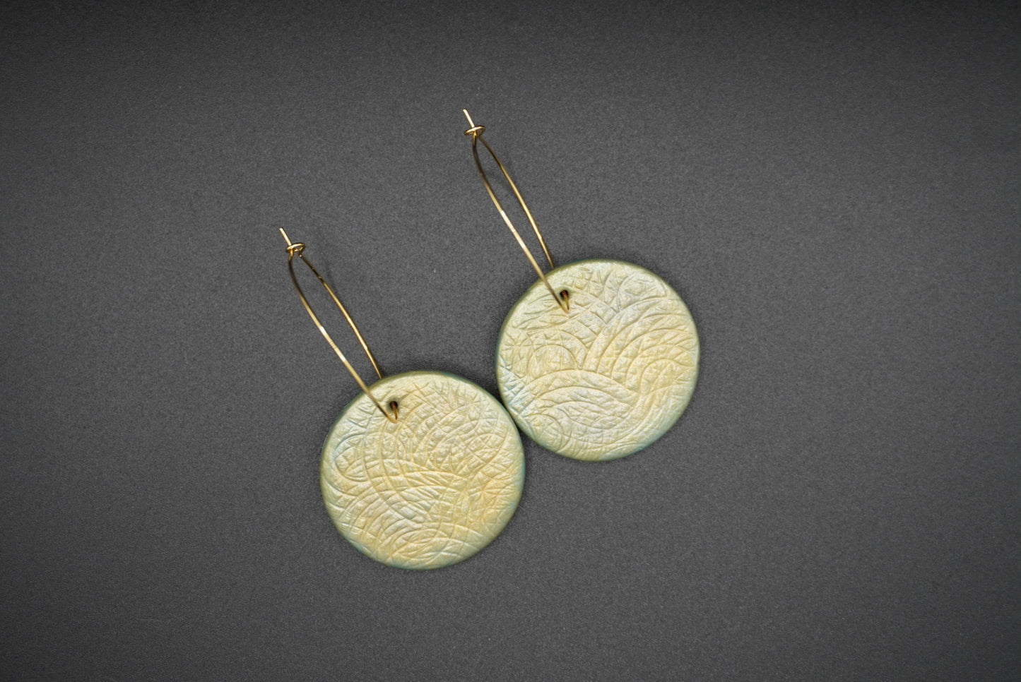 Faux Leather Round