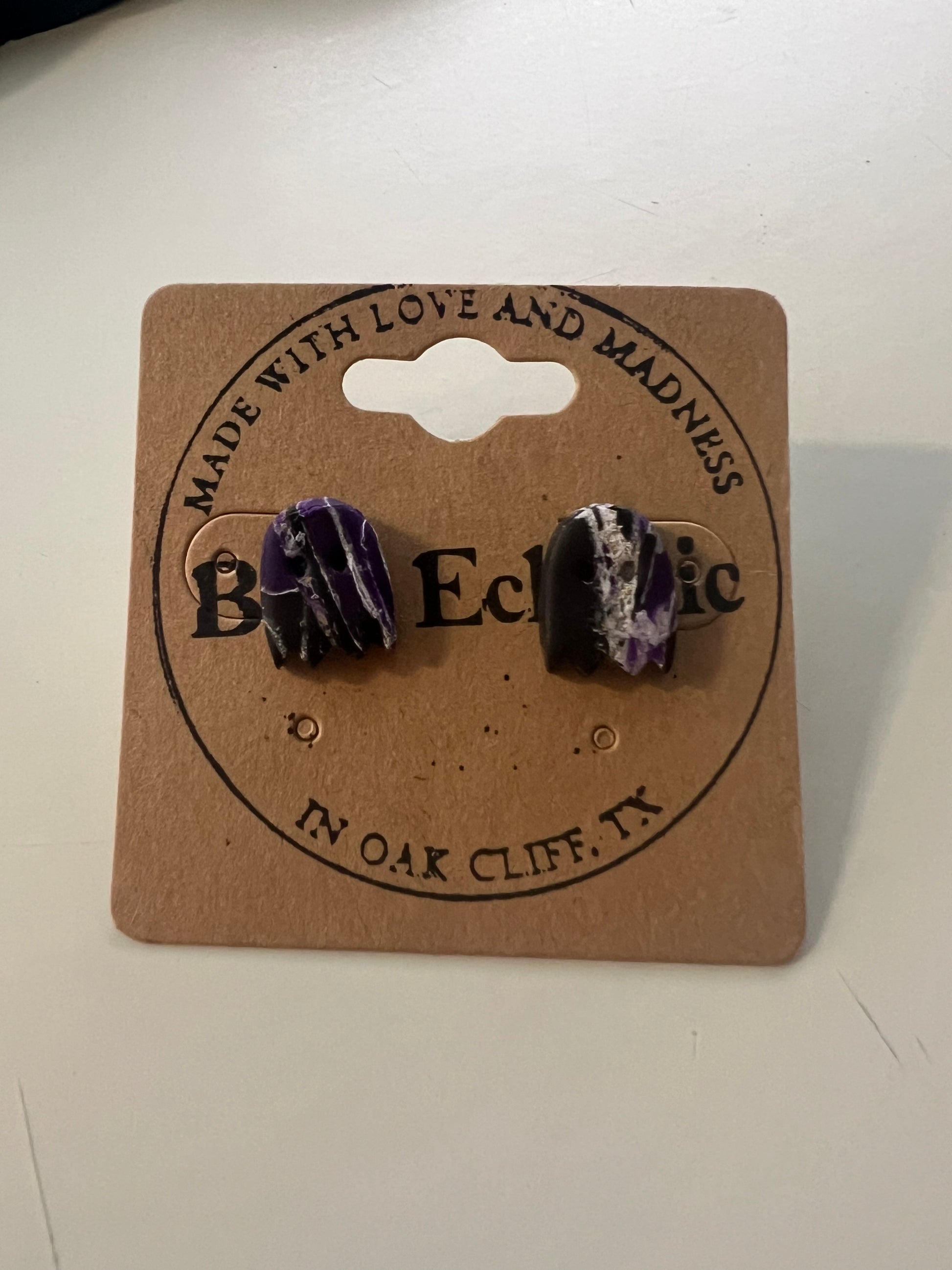 Purple Marble Mini Ghosts