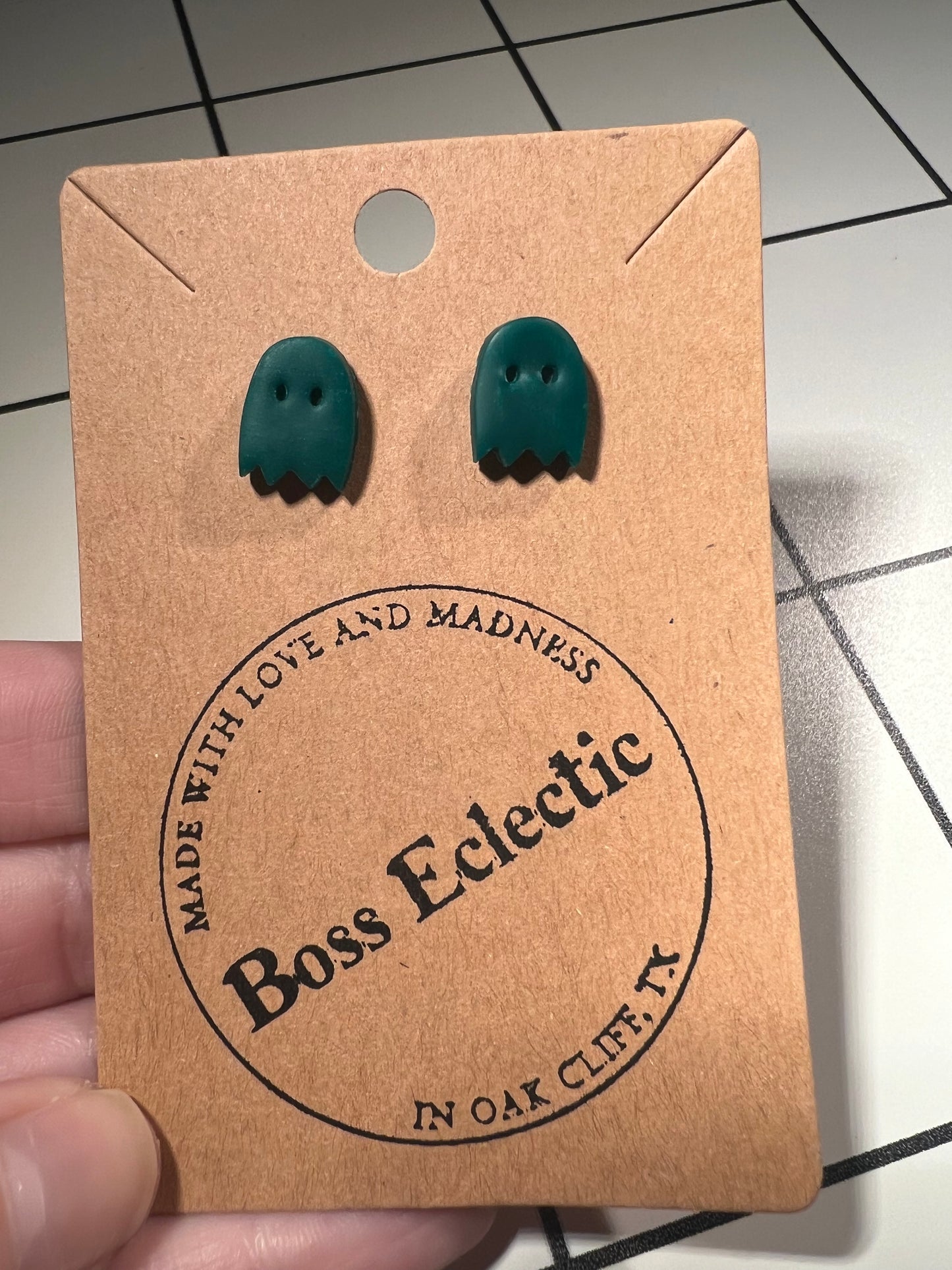 Mini Ghost Studs